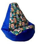 Go Gift Pufa worek sako GRUSZA DRUK chaber-psi patrol XL 130x90