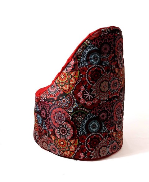 Go Gift Pufa worek sako MANDALA druk-czerwony XL 120x80 Go Gift Pufa worek sako MANDALA druk-czerwony XL 120x80