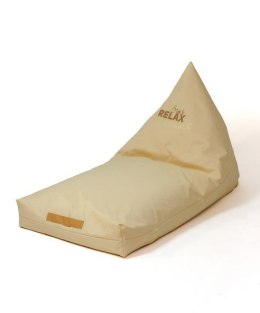 Go Gift Pufa worek sako MATERAC beżowy XXL 160x80