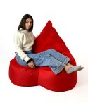 Go Gift Pufa worek sako SERCE czerwony XXL 140x100