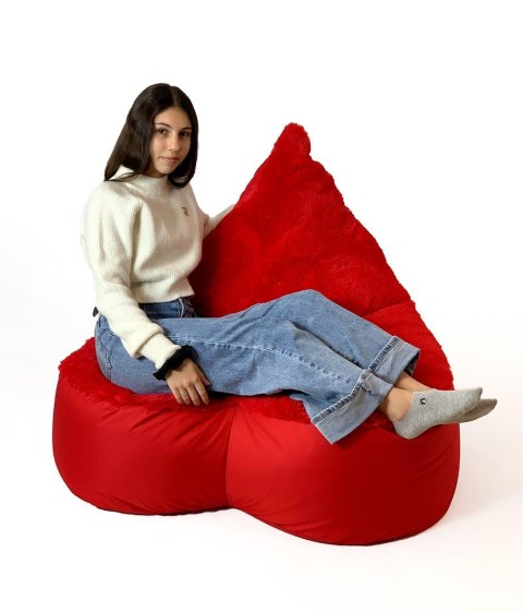 Go Gift Pufa worek sako SERCE czerwony XXL 140x100 Go Gift Pufa worek sako SERCE czerwony XXL 140x100