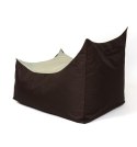 Go Gift Pufa worek sako TRON brązowy-kremowy XXL 140x90
