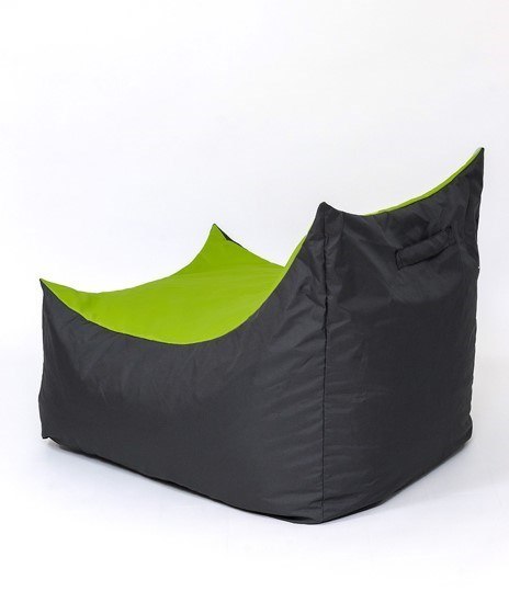 Go Gift Pufa worek sako TRON czarny-zielony XXL 140x90 Go Gift Pufa worek sako TRON czarny-zielony XXL 140x90