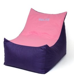 Go Gift Pufa worek sako TRON fioletowy-różowy XXL 140x90