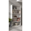 TOP E SHOP REGAŁ NA KSIĄŻKI 80 CM BIAŁY