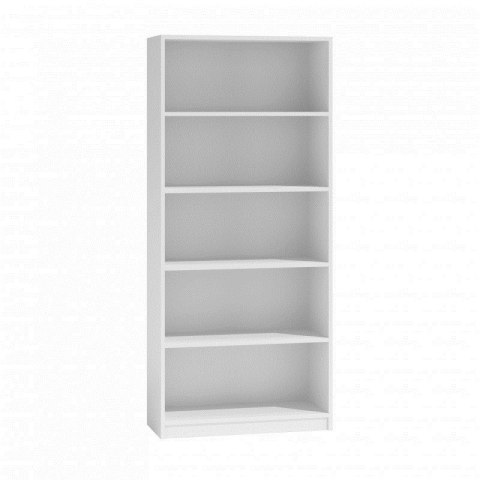 TOP E SHOP REGAŁ NA KSIĄŻKI 80 CM BIAŁY TOP E SHOP REGAŁ NA KSIĄŻKI 80 CM BIAŁY