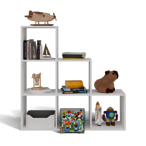 TOP E SHOP REGAŁ SCHODKOWY STEP RS-30 BIAŁY TOP E SHOP REGAŁ SCHODKOWY STEP RS-30 BIAŁY
