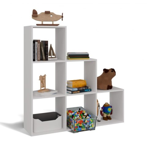 TOP E SHOP REGAŁ SCHODKOWY STEP RS-30 BIAŁY TOP E SHOP REGAŁ SCHODKOWY STEP RS-30 BIAŁY
