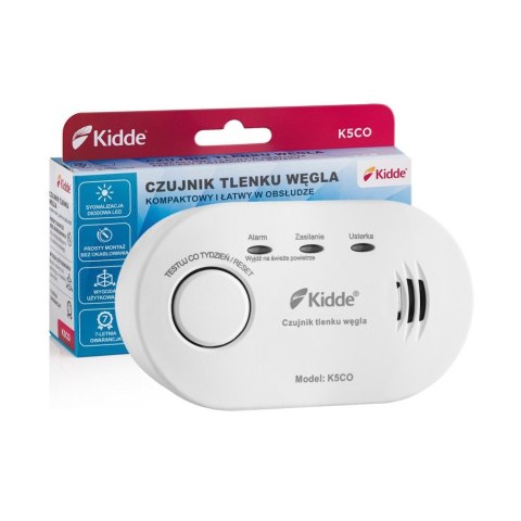 Kidde Czujnik tlenku węgla K5CO Kidde Kidde Czujnik tlenku węgla K5CO Kidde