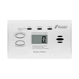 Kidde Czujnik tlenku węgla z wyświetl. LCD K7DCO Kidde
