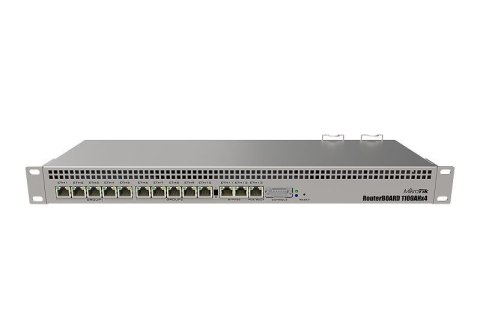 MikroTik Router Mikrotik RB1100AHx4 (RB1100x4) Total Ethernet Ports:13; Architecture:ARM 32bit; CPU core:4 MikroTik Router Mikrotik RB1100AHx4 (RB1100x4) Total Ethernet Ports:13; Architecture:ARM 32bit; CPU core:4