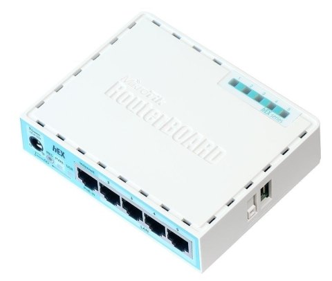 MikroTik Router Mikrotik hEX (RB750Gr3) Total Ethernet Ports:5; Architecture:MMIPS; CPU core:2 MikroTik Router Mikrotik hEX (RB750Gr3) Total Ethernet Ports:5; Architecture:MMIPS; CPU core:2