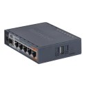 MikroTik Router Mikrotik hEX S (RB760iGS) Total Ethernet  Ports:6; Architecture:MMIPS; CPU core:2