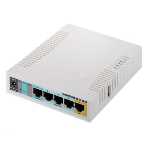 MikroTik Router WiFi 4 Mikrotik RB951Ui-2HnD 2,4GHz(2x2) 5p MikroTik Router WiFi 4 Mikrotik RB951Ui-2HnD 2,4GHz(2x2) 5p