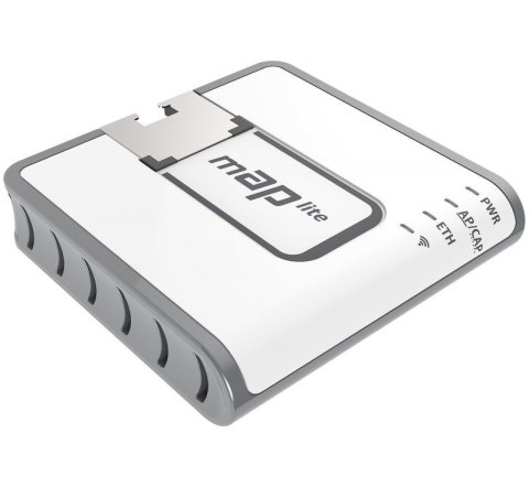 MikroTik Router WiFi 4 Mikrotik mAP lite (RBmAPL-2nD) 2,4GHz(2x2) 1p MikroTik Router WiFi 4 Mikrotik mAP lite (RBmAPL-2nD) 2,4GHz(2x2) 1p