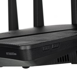 Synology Synology Router RT6600ax, Wi-Fi 6, IEEE 802.11a/b/g/n/ac/ax, 1x 2.5GbE, 3x 1GbE, 1xUSB 3.2, Dual WAN, Three-band router
