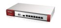 ZyXEL Firewall Zyxel ATP500 7xWAN/LAN SPI firewall: 2600 Mbps Max. IPsec VPN: 300