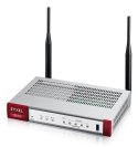 ZyXEL Firewall Zyxel USGFLEX100AX bundle (+1 YR Gold Security Pack) 1xWAN 4xLAN WiFi 6 SPI firewall: 900 Mbps Max. IPsec VPN: 50
