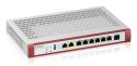ZyXEL Firewall Zyxel USGFLEX100HP bundle (+1 YR Gold Security Pack) 8xWAN/LAN SPI firewall: 4000 Mbps Max. IPsec VPN: 50