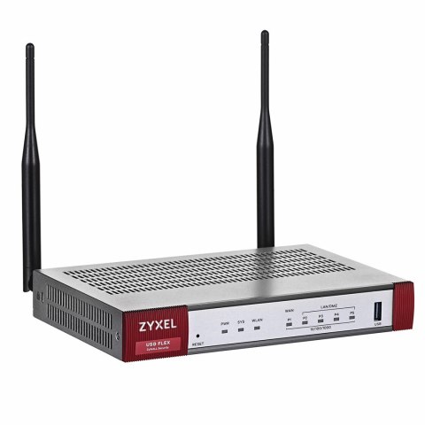 ZyXEL Firewall Zyxel USGFLEX50AX 1xWAN 4xLAN WiFi 6 SPI firewall: 350 Mbps Max. IPsec VPN: 20 ZyXEL Firewall Zyxel USGFLEX50AX 1xWAN 4xLAN WiFi 6 SPI firewall: 350 Mbps Max. IPsec VPN: 20