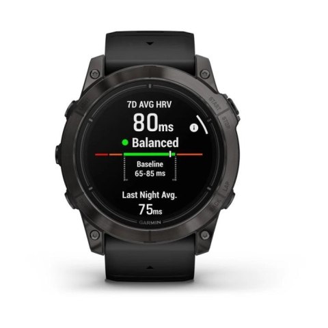 Garmin Garmin EPIX PRO g2 51mm Sapphire Carbon Gray DLC Titanium Black Garmin Garmin EPIX PRO g2 51mm Sapphire Carbon Gray DLC Titanium Black