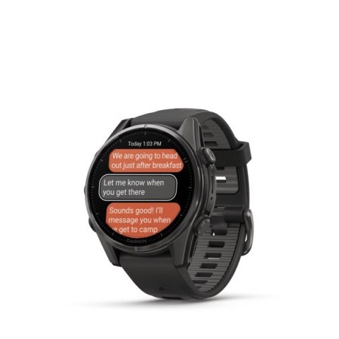 Garmin Garmin Fenix 8 43mm AMOLED Sapphire Black Garmin Garmin Fenix 8 43mm AMOLED Sapphire Black