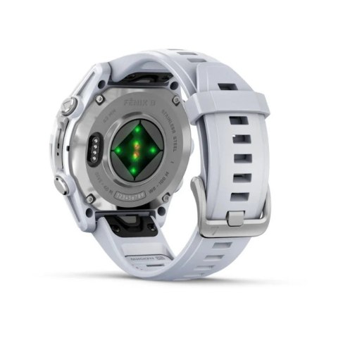 Garmin Garmin Fenix 8 AMOLED 43mm Srebrny Garmin Garmin Fenix 8 AMOLED 43mm Srebrny