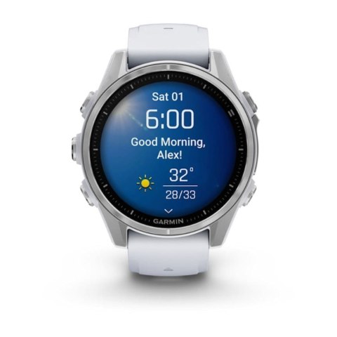 Garmin Garmin Fenix 8 AMOLED 43mm Srebrny Garmin Garmin Fenix 8 AMOLED 43mm Srebrny