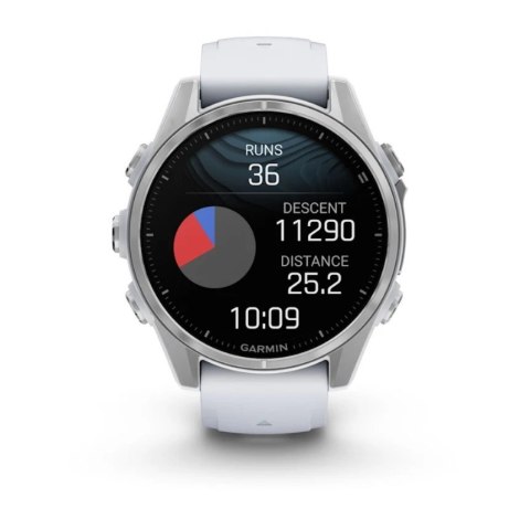 Garmin Garmin Fenix 8 AMOLED 43mm Srebrny Garmin Garmin Fenix 8 AMOLED 43mm Srebrny