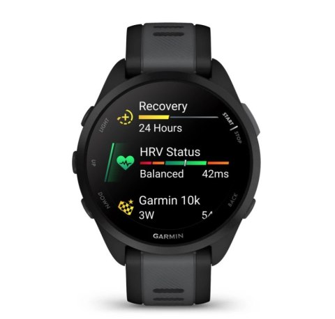 Garmin Garmin Forerunner 165 Black / Slate Grey 43 mm Garmin Garmin Forerunner 165 Black / Slate Grey 43 mm
