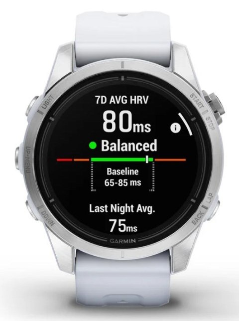 Garmin Zegarek Garmin Epix PRO (Gen 2) 42mm SS Whitestone Garmin Zegarek Garmin Epix PRO (Gen 2) 42mm SS Whitestone