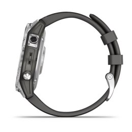 Garmin Zegarek Garmin Fenix 7 Standard Edition (47 mm) Silver / Graphite Band