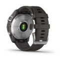 Garmin Zegarek Garmin Fenix 7 Standard Edition (47 mm) Silver / Graphite Band