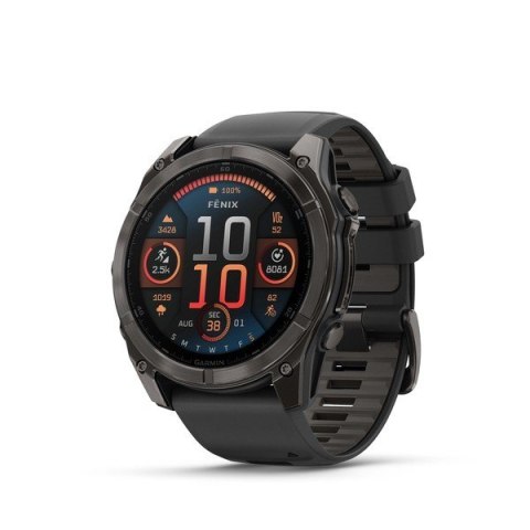 Garmin Zegarek Garmin Fenix 8 51mm Czarny Garmin Zegarek Garmin Fenix 8 51mm Czarny