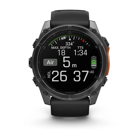 Garmin Zegarek Garmin Fenix 8 AMOLED 51mm Slate Gray Garmin Zegarek Garmin Fenix 8 AMOLED 51mm Slate Gray