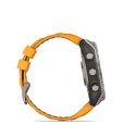 Garmin Zegarek Garmin Fenix 8 AMOLED Sapphire Titanium Spark Orange