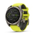 Garmin Zegarek Garmin Fenix 8 Solar Sapphire Żółty
