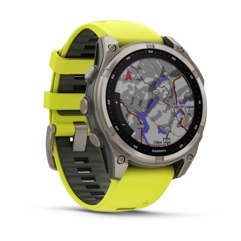 Garmin Zegarek Garmin Fenix 8 Solar Sapphire Żółty Garmin Zegarek Garmin Fenix 8 Solar Sapphire Żółty