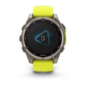 Garmin Zegarek Garmin Fenix 8 Solar Sapphire Żółty