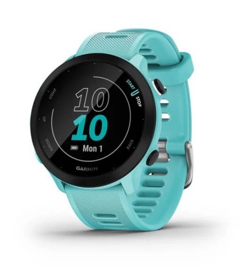 Garmin Zegarek Garmin Forerunner 55 42mm Turkusowy Garmin Zegarek Garmin Forerunner 55 42mm Turkusowy