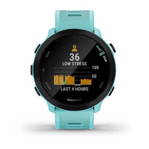 Garmin Zegarek Garmin Forerunner 55 42mm Turkusowy Garmin Zegarek Garmin Forerunner 55 42mm Turkusowy