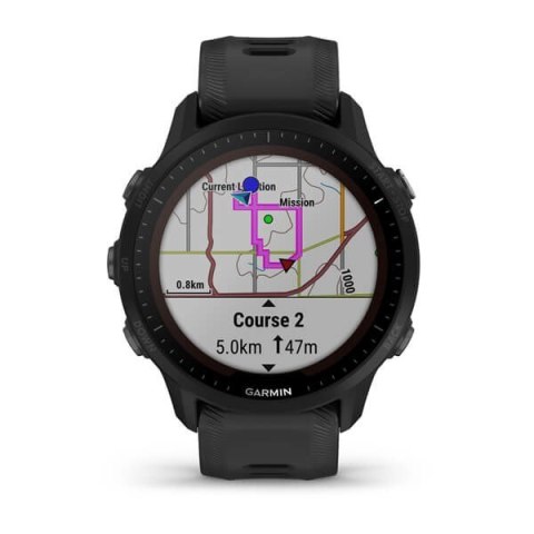 Garmin Zegarek Garmin Forerunner 955 Solar (46 mm) Black Garmin Zegarek Garmin Forerunner 955 Solar (46 mm) Black