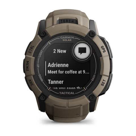 Garmin Zegarek Garmin Instinct 2X Solar - Tactical Edition Coyote Tan Garmin Zegarek Garmin Instinct 2X Solar - Tactical Edition Coyote Tan