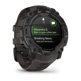 Garmin Zegarek Garmin Instinct 3 - 50 mm AMOLED Black met charcoal band