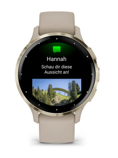 Garmin Zegarek Garmin Venu 3S 41mm Beżowy Garmin Zegarek Garmin Venu 3S 41mm Beżowy
