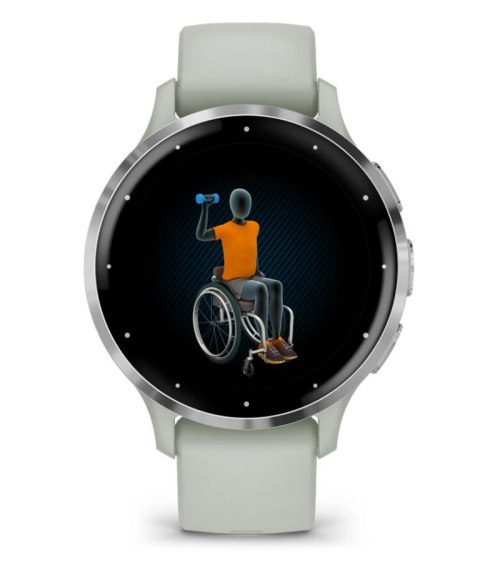 Garmin Zegarek Garmin Venu 3S 41mm Srebrny Garmin Zegarek Garmin Venu 3S 41mm Srebrny