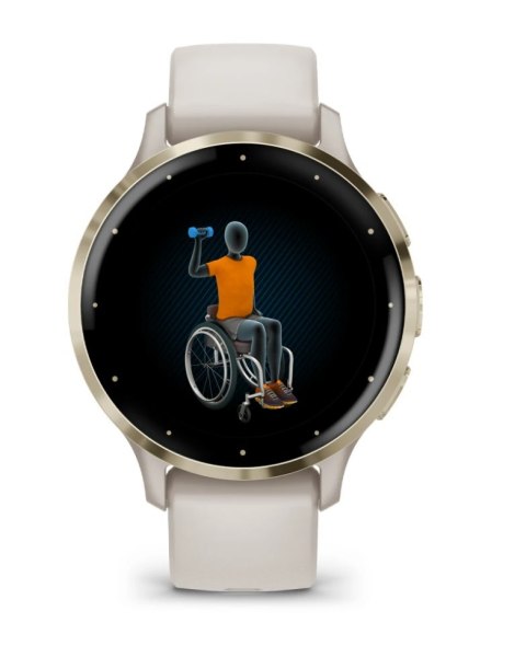 Garmin Zegarek Garmin Venu 3S 41mm Złoty Garmin Zegarek Garmin Venu 3S 41mm Złoty