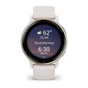 Garmin Zegarek Garmin Vivoactive 5 42mm Kremowo-złoty