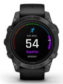 Garmin Zegarek sportowy Garmin EPIX PRO g2 47mm Slate Gray Black / Black Band