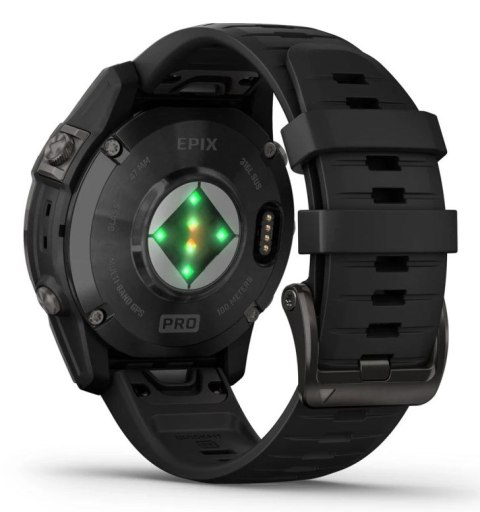 Garmin Zegarek sportowy Garmin EPIX PRO g2 47mm Slate Gray Black / Black Band Garmin Zegarek sportowy Garmin EPIX PRO g2 47mm Slate Gray Black / Black Band